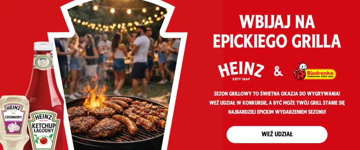 Konkurs Heinz x Biedronka "Wbijaj na Epickiego Grilla"