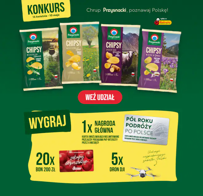 Konkurs Przysnacki x Biedronka "Polska inspiruje"