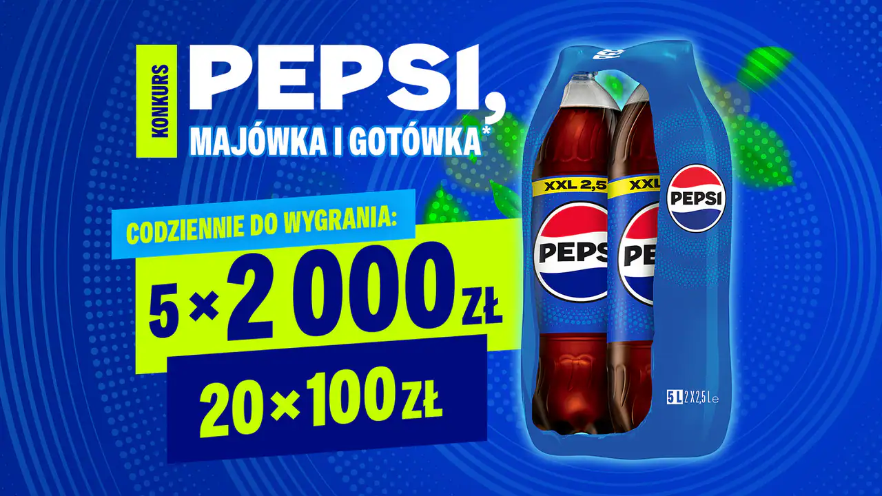 Konkurs Pepsi x Lidl "Majówka z Pepsi"