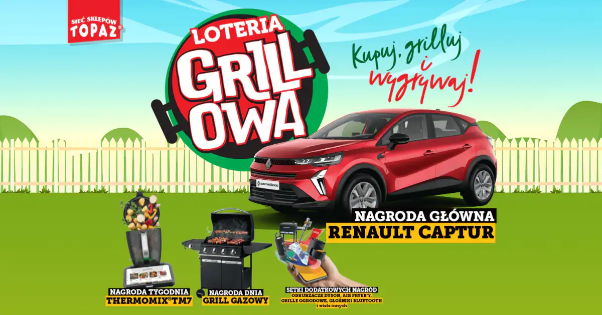 Loteria TOPAZ "Kręć kolem fortuny i wygrywaj"