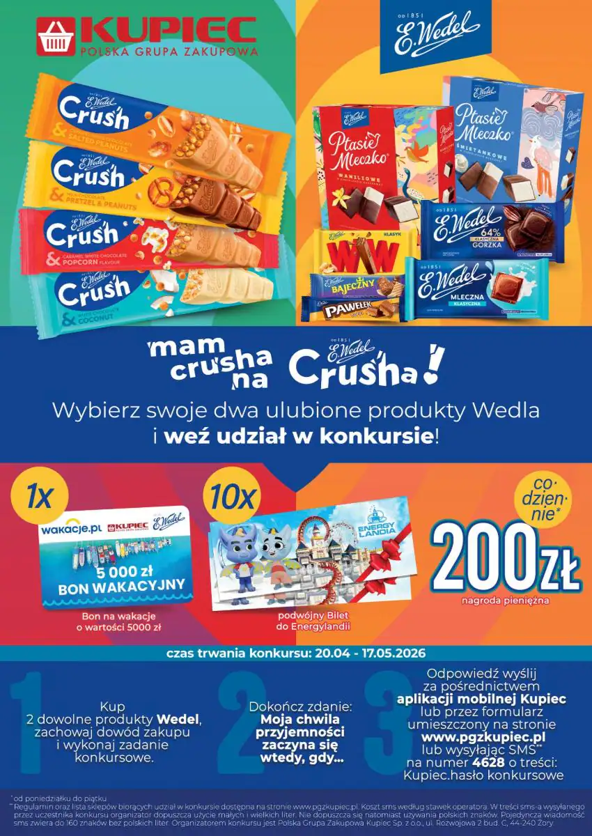 Konkurs Wedel x Kupiec "Mam Crusha Na Crushsa"