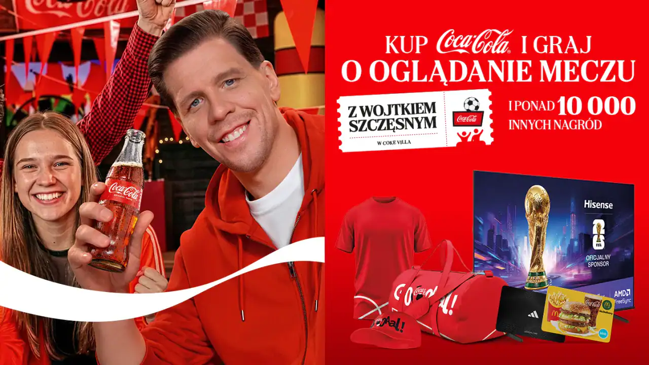 Loteria "Wygraj nagrody FIFA World Cup 26 z Coca-Cola"