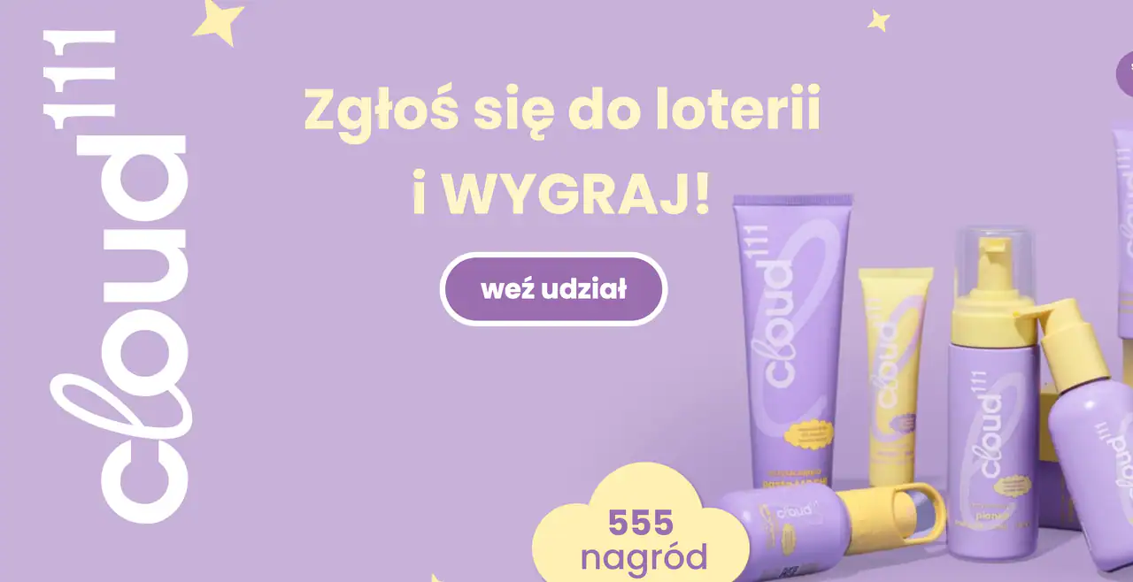 Loteria Cloud111 x Rossmann "Pielęgnacja z lekkością!"
