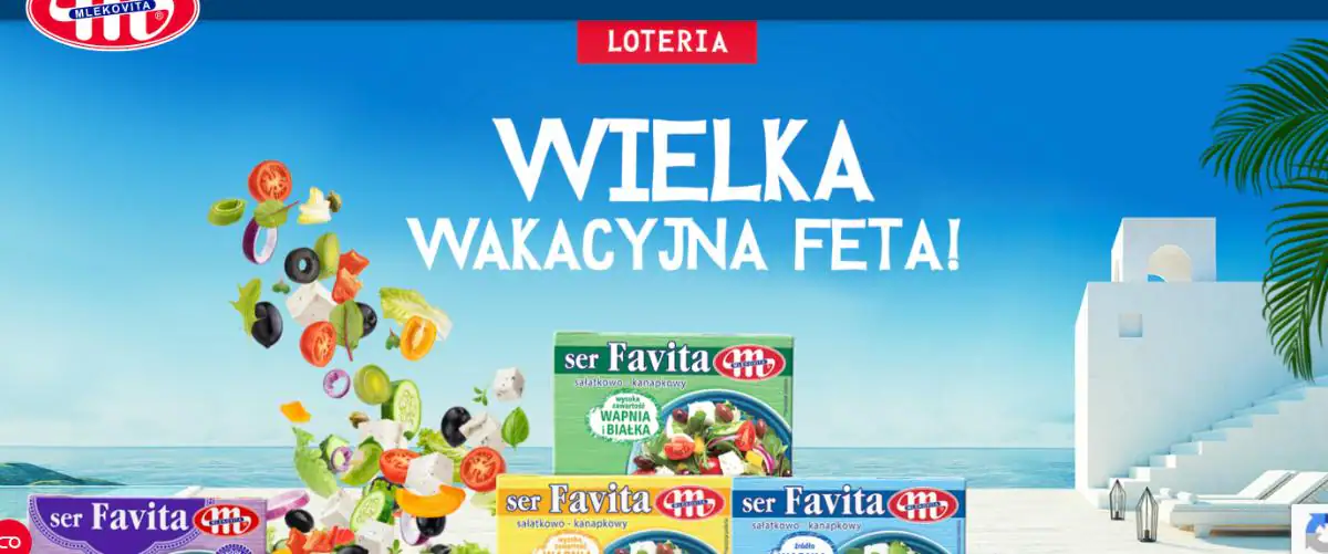 Loteria Mlekovita "Wielka wakacyjna feta!"