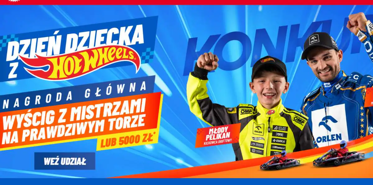 Konkurs Hot Wheels "Dzień dziecka z Hot Wheels"
