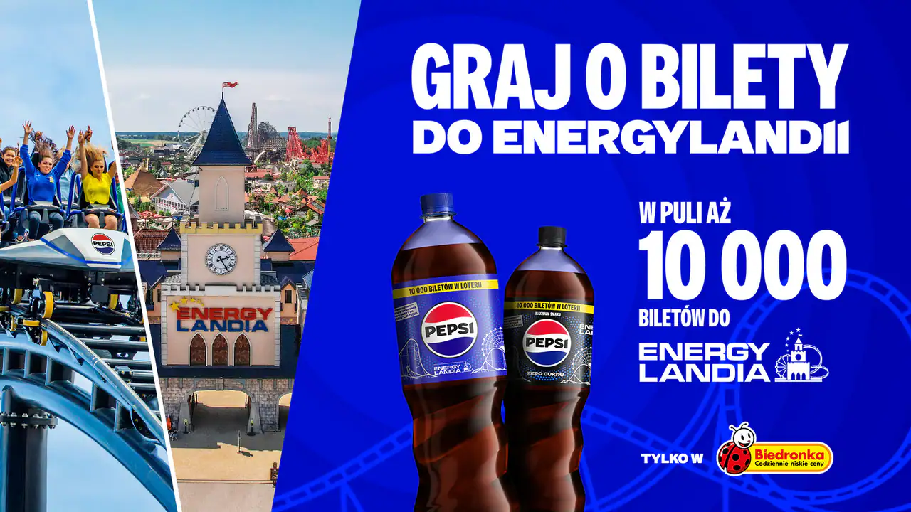 Loteria Pepsi x Biedronka "Graj z Pepsi o bilety"
