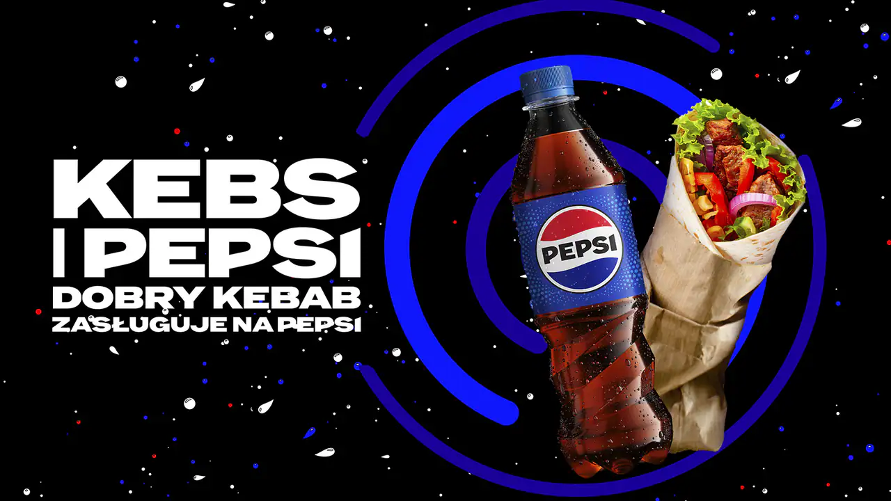 Loteria KEBS I PEPSI "Darmowa PEPSI 0,5l przy zakupie kebsa"