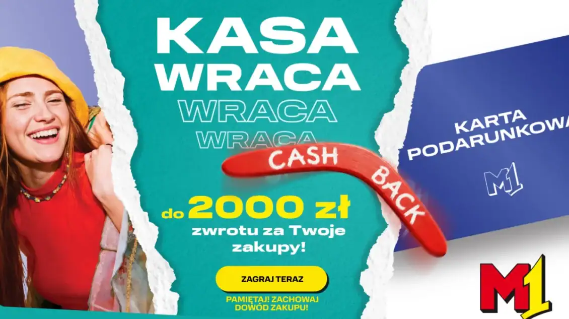 Loteria M1 "KASA WRACA - Loteria Karta Podarunkowa M1"