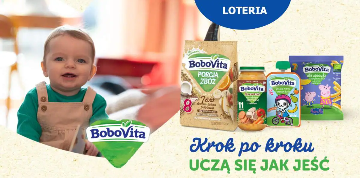 Loteria Bobovita x Dino "Wiosenna loteria BoboVita w Dino!"
