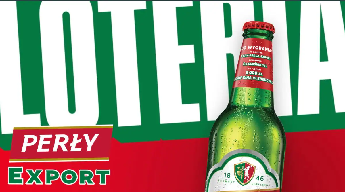 Loteria Perła Export "Kup piwo i wygraj nagrody"