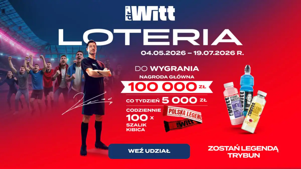 Loteria DRWITT "ZOSTAŃ LEGENDĄ TRYBUN"