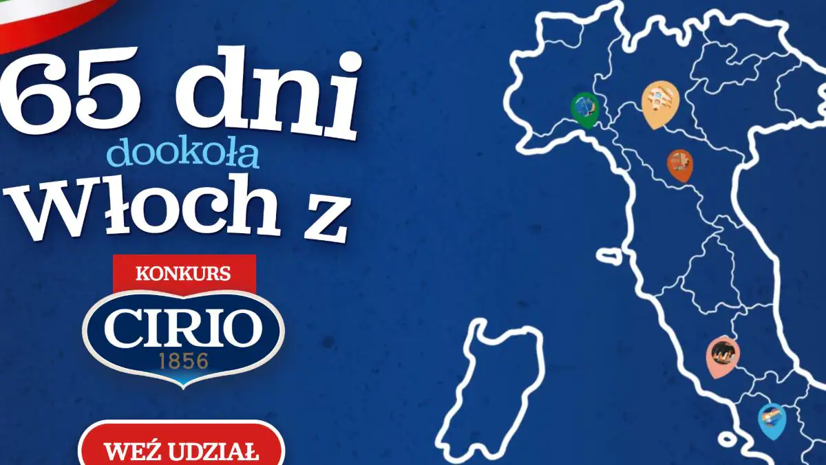 Konkurs Cirio "65 dni dookoła Włoch!"