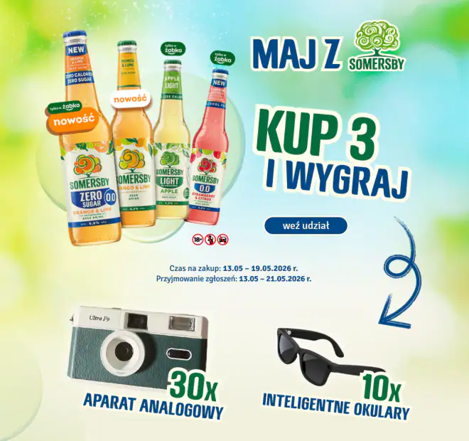 Konkurs Somersby x Żabka "Maj z Somersby"