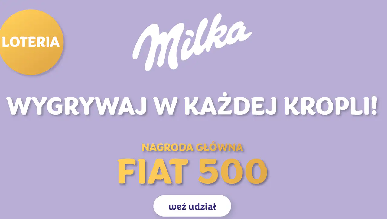 Loteria MILKA "Milka Chocolate Milk"