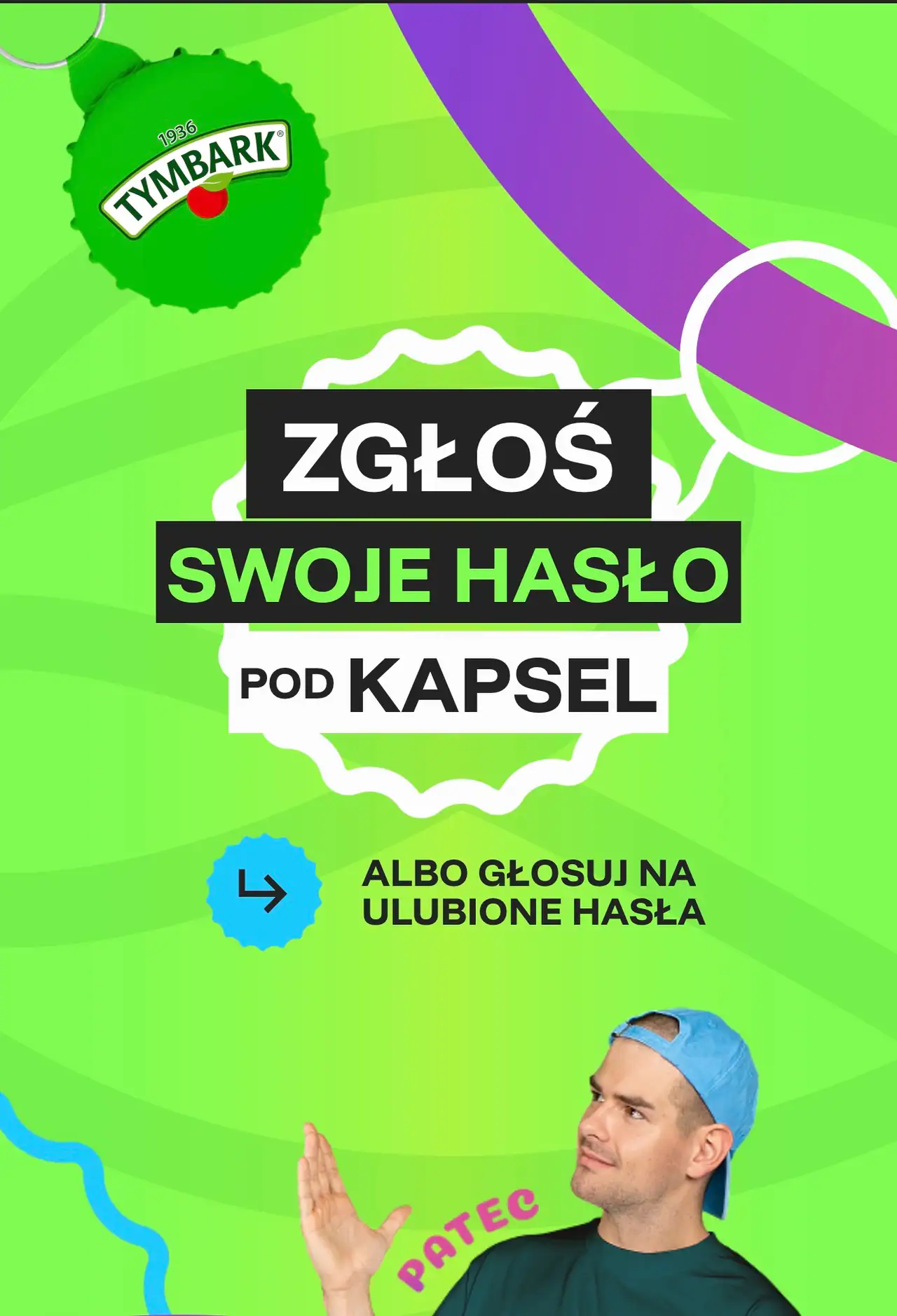 Konkurs Tymbark "Nowe hasła pod zawleczki napojów"