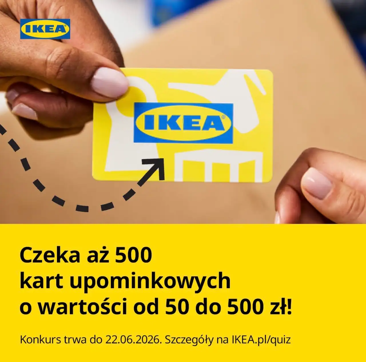 Konkurs IKEA "IKEA Family Days - Odkryj ścieżkę do punktów"