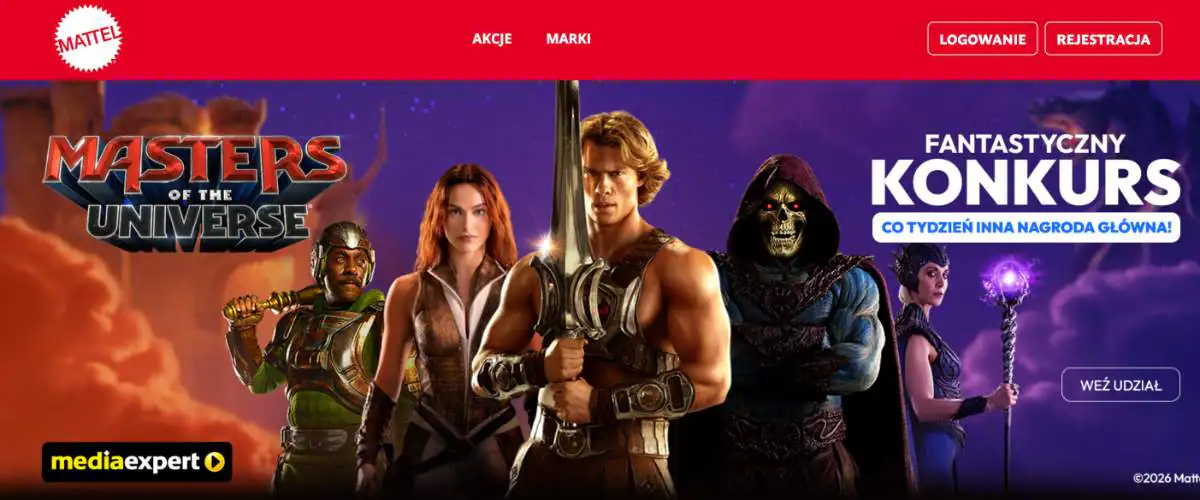 Konkurs Mattel x Media Expert "Fantastyczny konkurs"