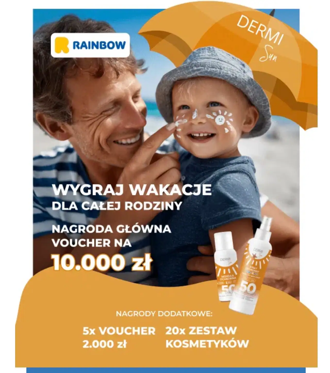 Konkurs DERMI Sun "Opisz wakacyjny dzień"