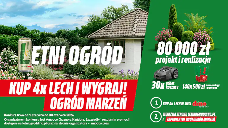 Konkurs Lech x Dino "Letni Ogród"