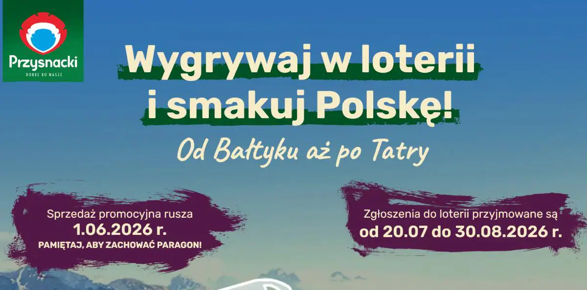Loteria Przysnacki "Od Bałtyku aż po Tatry"