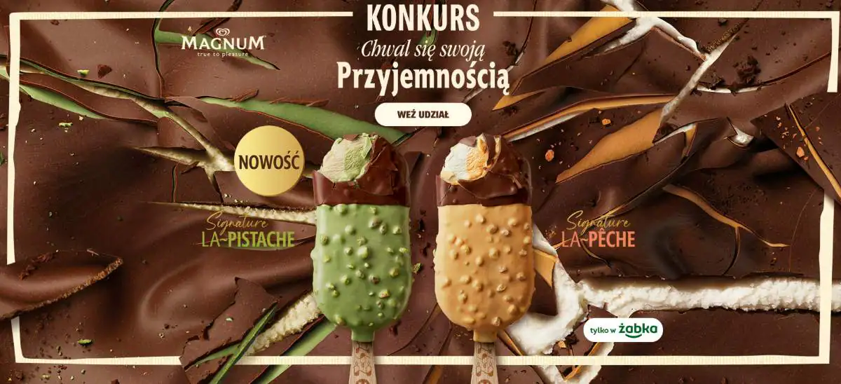 Konkurs Żabka Magnum „Chwal się swoją przyjemnością”