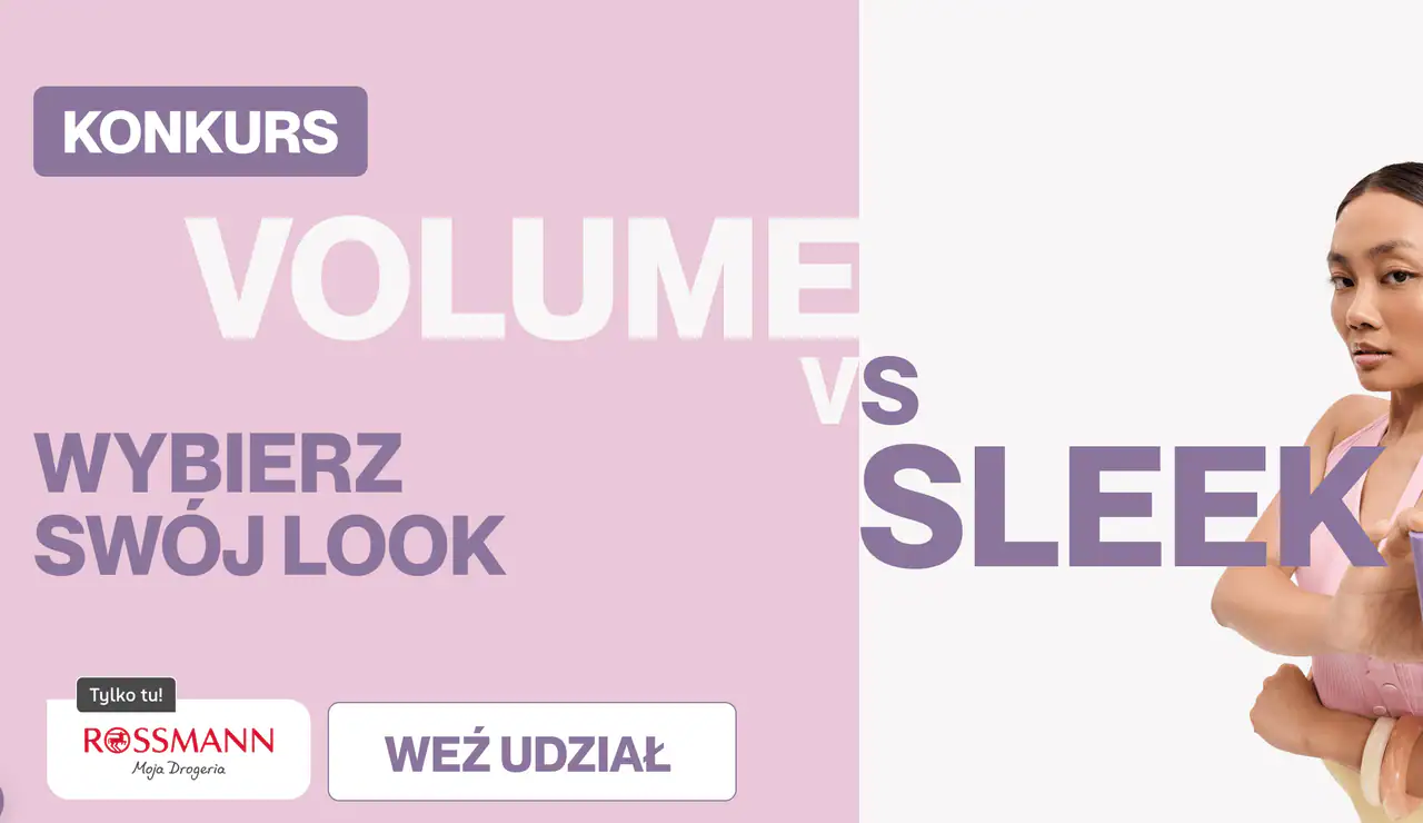 Konkurs Hairmate x Rossmann "Volume vs Sleek"
