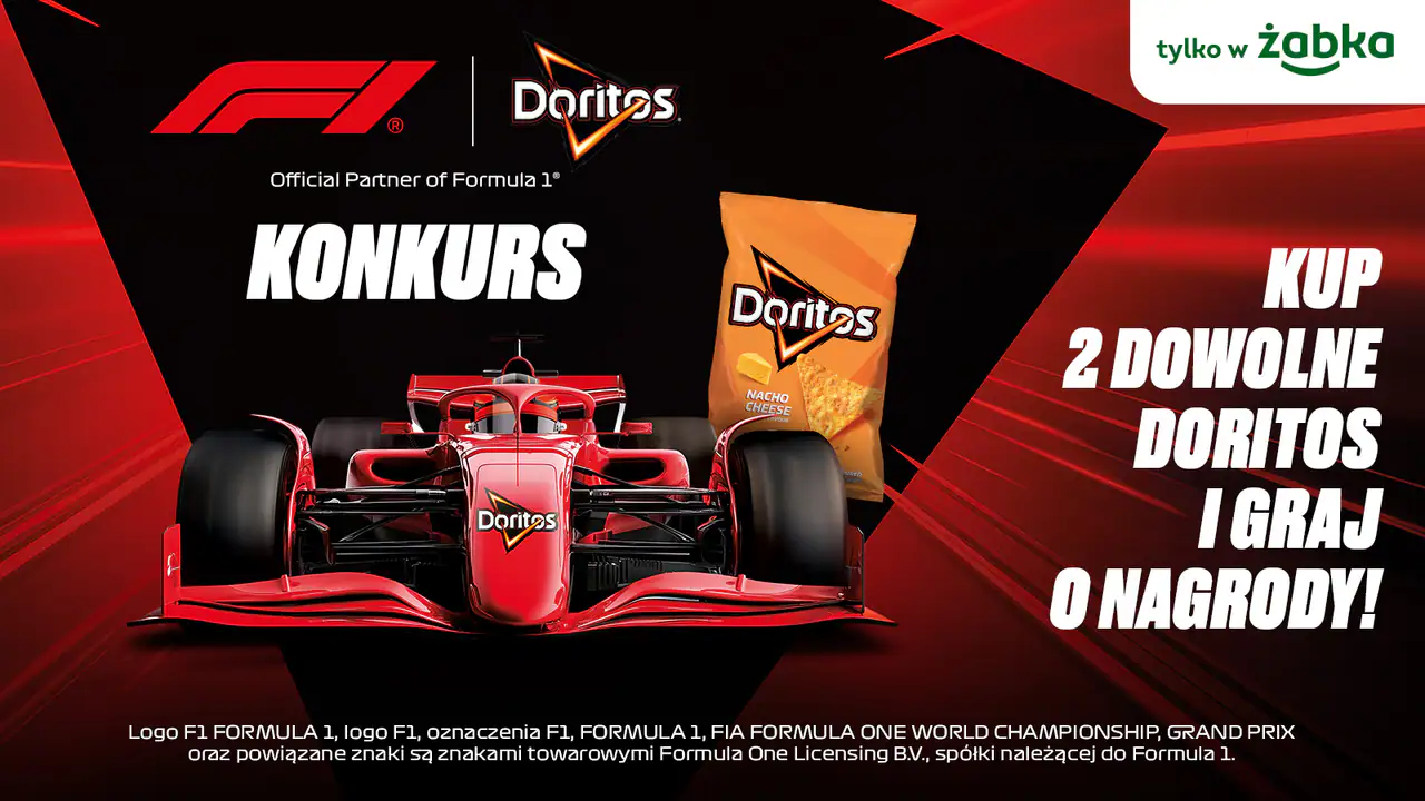 Konkurs Doritos x Żabka "F1 Konkurs Formuła"
