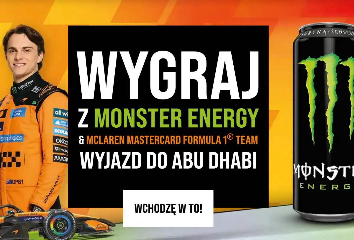 Loteria Monster Energy Monster "Monster dodaje gazu!"