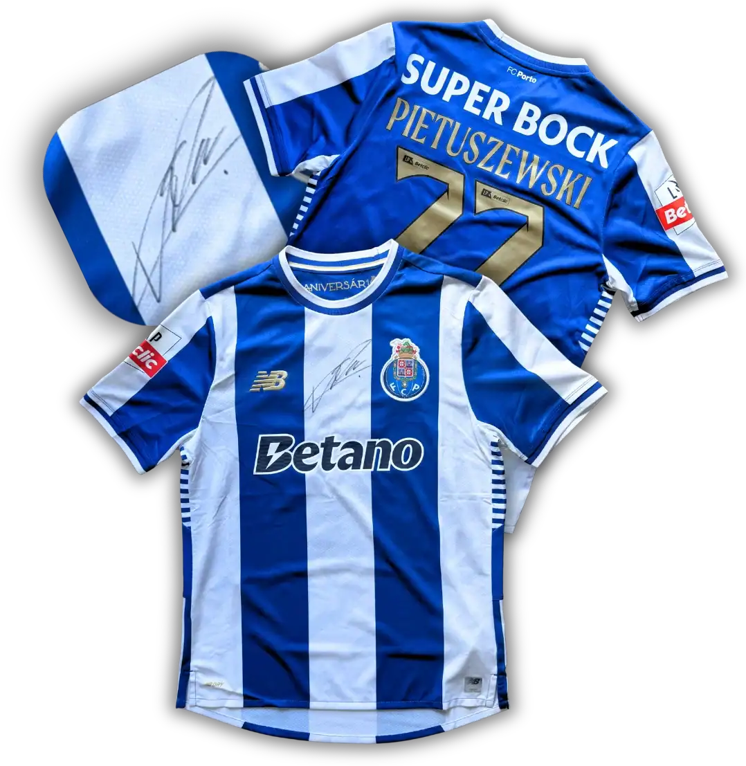Konkurs Jersey Collection "Wygraj koszulkę FC Porto z autografem Oskara Pietruszewskiego"