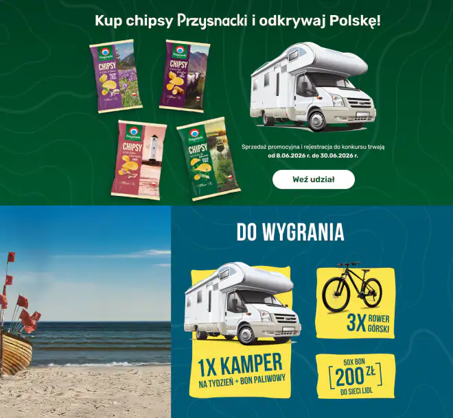 Konkurs Przysnacki x Lidl "Odkrywaj Polskę"