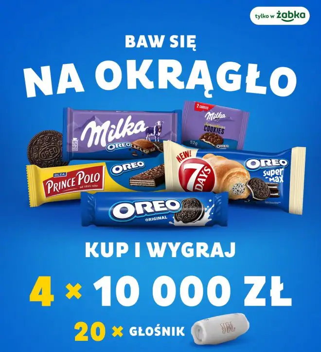 Konkurs Oreo x Żabka "Baw się na okrągło"