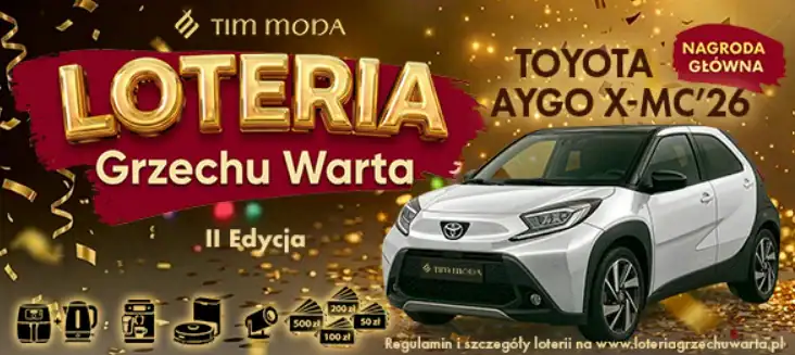Loteria TIM MODA "Loteria Grzechu Warta II edycja"