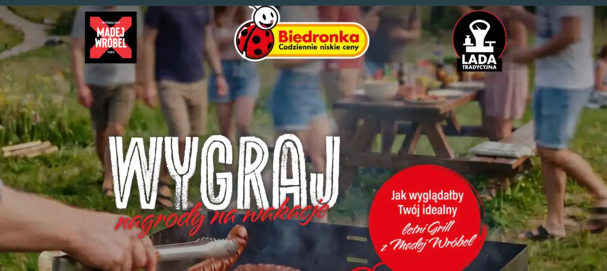 Konkurs Madej Wróbel x Biedronka "Grilluj z Madejem"
