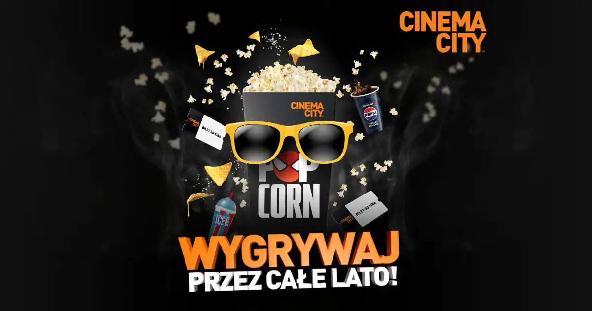 Loteria Cinema City "Wygrywaj przez całe lato"