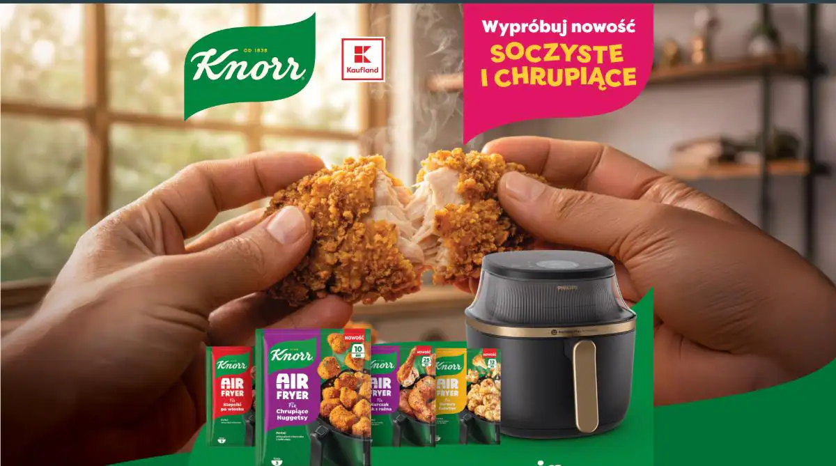 Konkurs Knorr x Kaufland "Soczysty i chrupiący dzień"