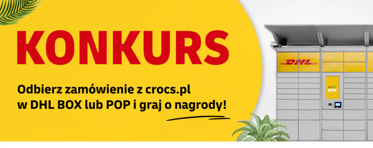 Konkurs Crocs x DHL "Automaty DHL BOX"