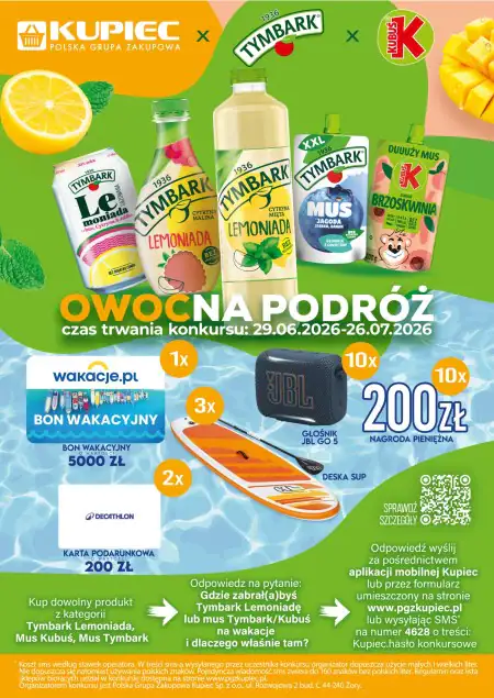 Konkurs Tymbark, Kubuś Tymbark x Kubuś "Owocna Podróż"