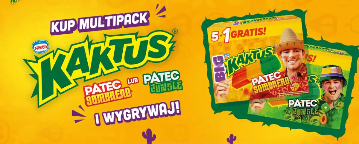 Konkurs Kaktus x Biedronka "KOLEC ŚWIATA"