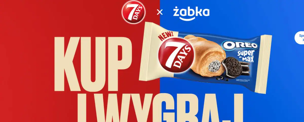 Konkurs Żabka 7Days x Żappka „Konkurs 7Days Oreo”