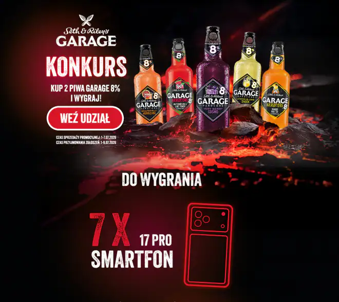 Konkurs Garage x Żabka "Lipcowy konkurs Garage"