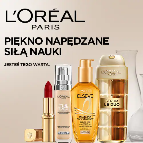 Konkurs L'Oréal Paris x Hebe "Duet idealny - Serum Le Duo"