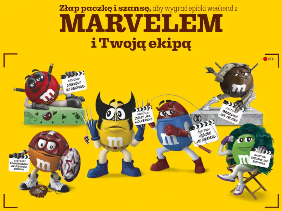 Loteria M&M's "Epicki weekend z M&M's"
