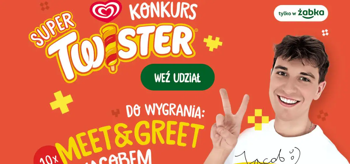 Konkurs Algida x Żabka „Twister wkręca”