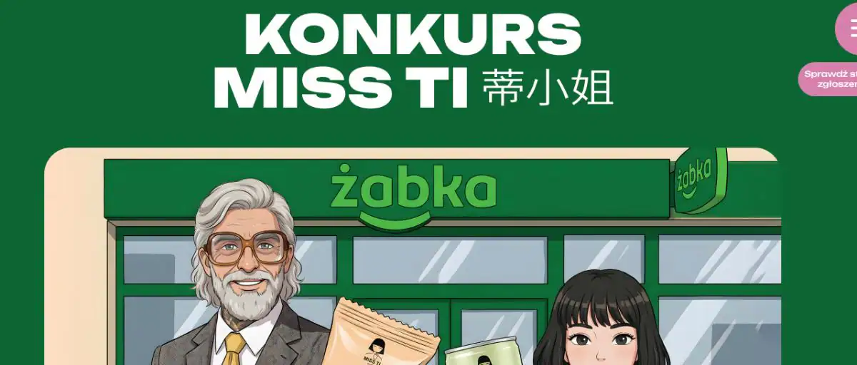 Konkurs Miss Ti! x Żabka"Bubble Tea Ice Cream i Matcha Latte"