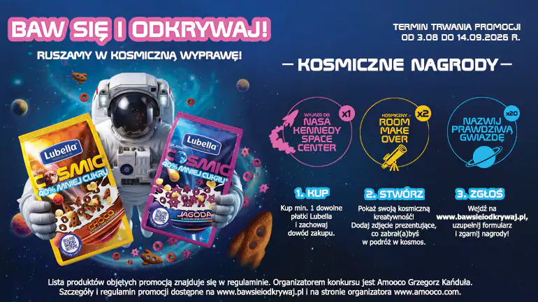 Konkurs Lubella "Baw się i odkrywaj!"