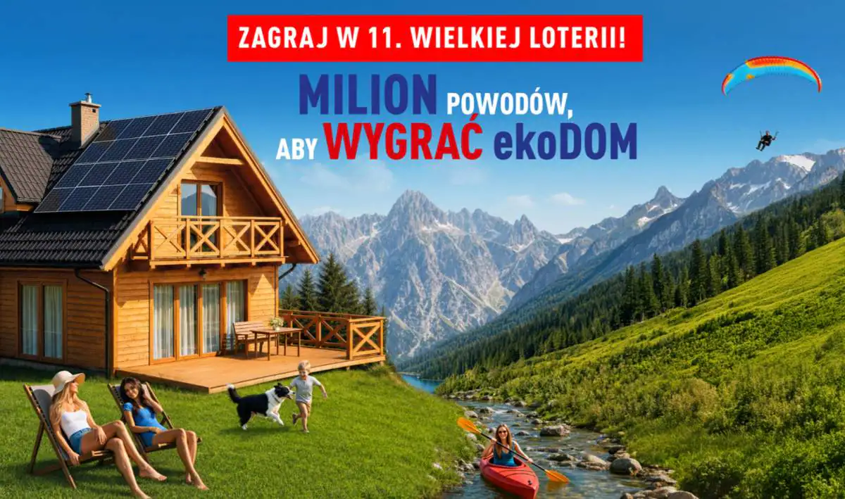 Loteria Almette 2026 „Dom z natury 11” - wygraj ekoDOM