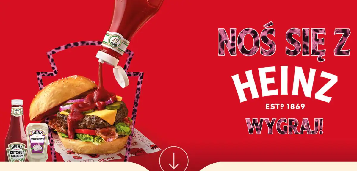 Konkurs Heinz x Lidl "Noś się z Heinz i wygrywaj"
