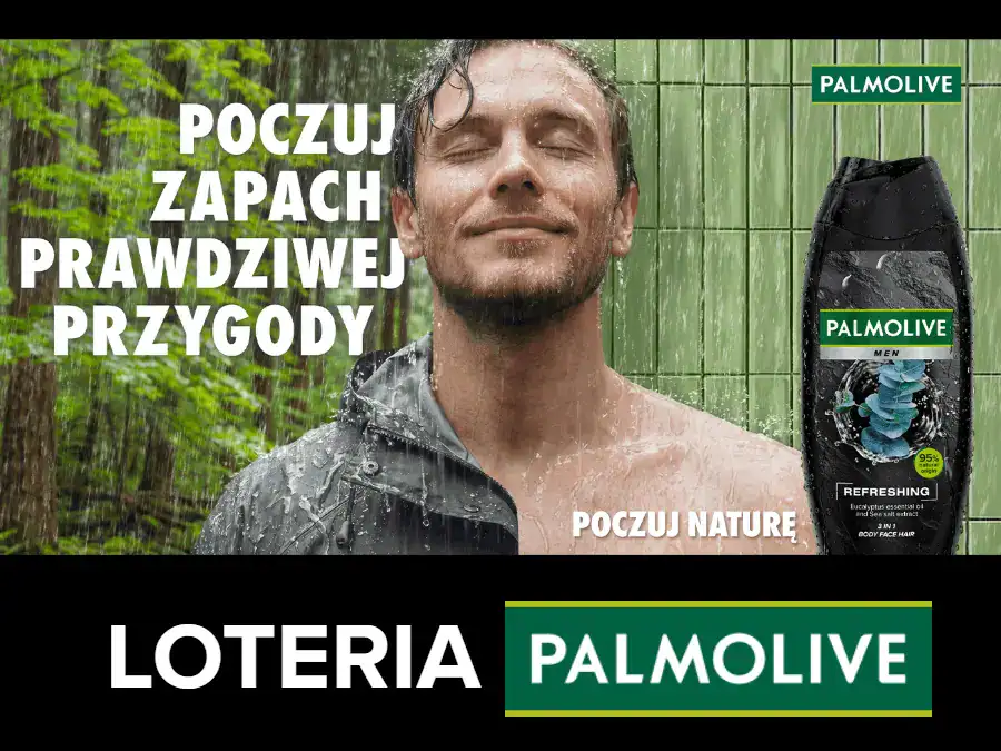 Loteria Palmolive "Poczuj zapach prawdziwej przygody!"