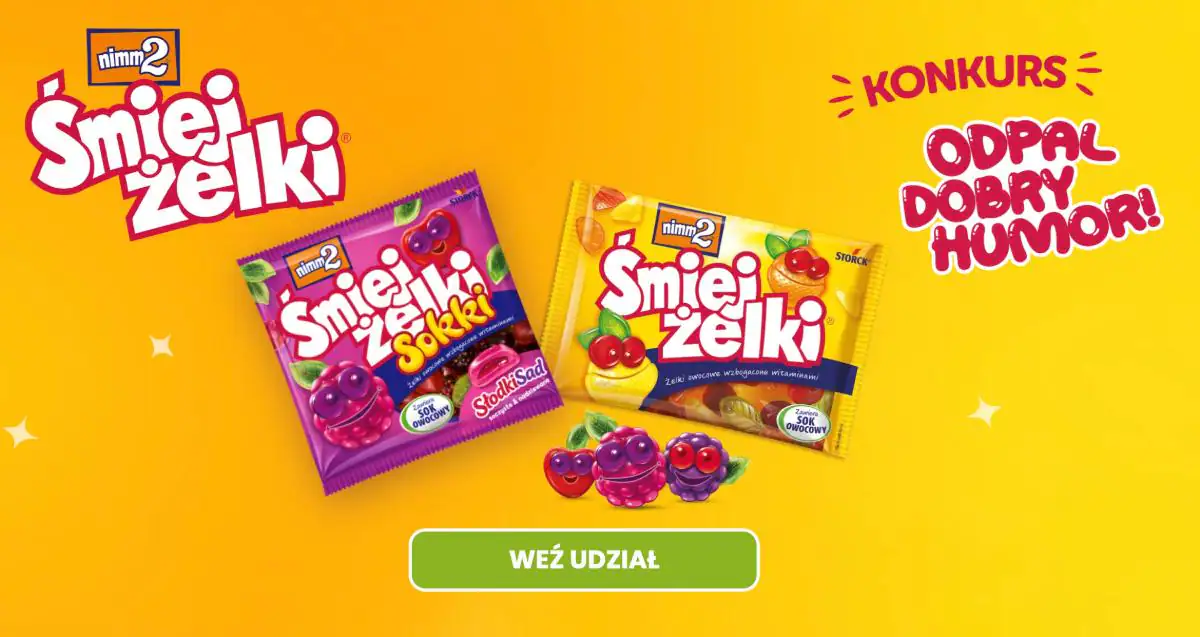 Konkurs nimm2 Śmiejżelki x Stokrotka "Śmiejżelki"