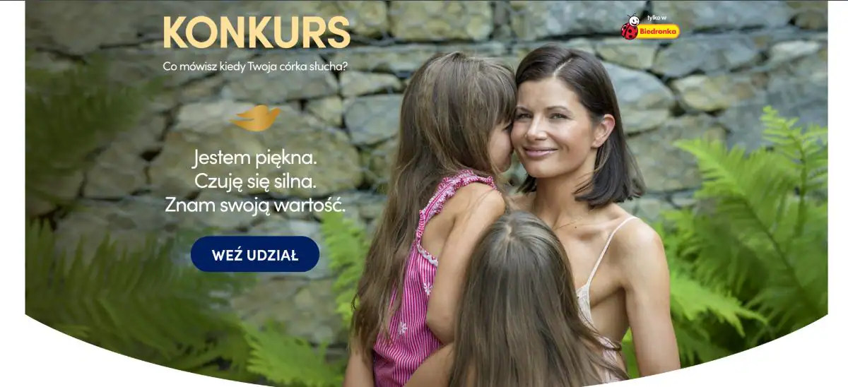 Konkurs Dove x Biedronka - 10 000 zł i bransoletki Verona x Dove